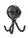 Mini Ventilador Portátil 3 Velocidades para Cochecito | Recargable USB