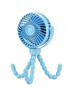 Mini Ventilador Portátil 3 Velocidades para Cochecito | Recargable USB
