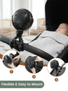 Mini Ventilador Portátil 3 Velocidades para Cochecito | Recargable USB