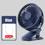 Ventilador Portátil de Mesa | Compacto, Recargable y Ajustable