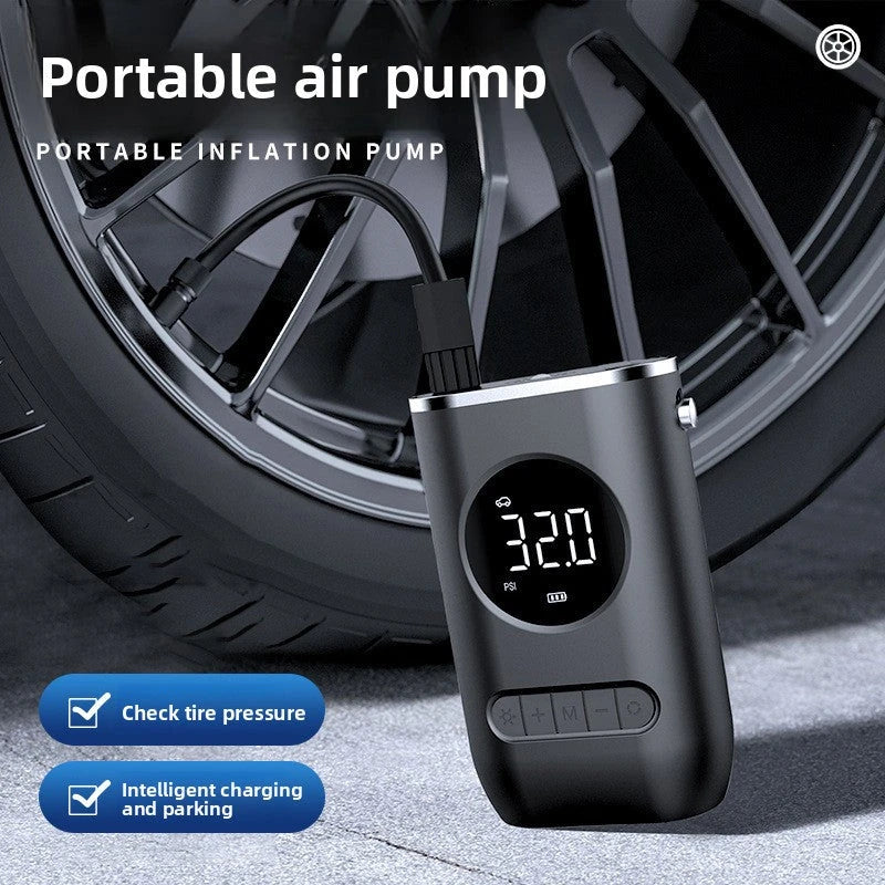 Inflador de Neumáticos Portátil Digital Recargable