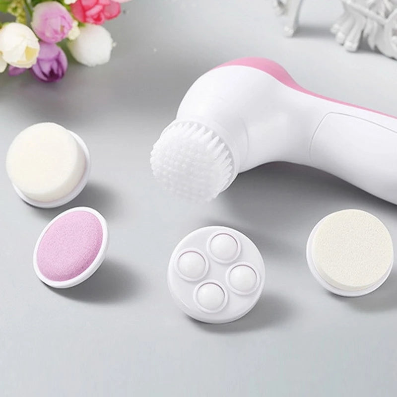 Cepillo Eléctrico de Limpieza Facial 4 en 1