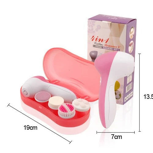 Cepillo Eléctrico de Limpieza Facial 4 en 1