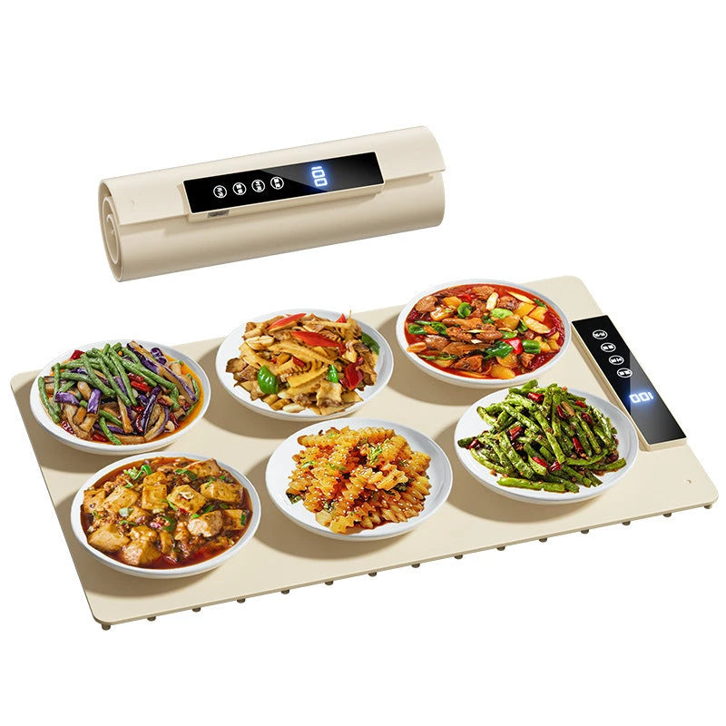 Tapete Eléctrico Enrollable para Mantener Alimentos Calientes