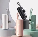 Mini Power Bank Portátil de Conexión Directa | Compacto y Recargable