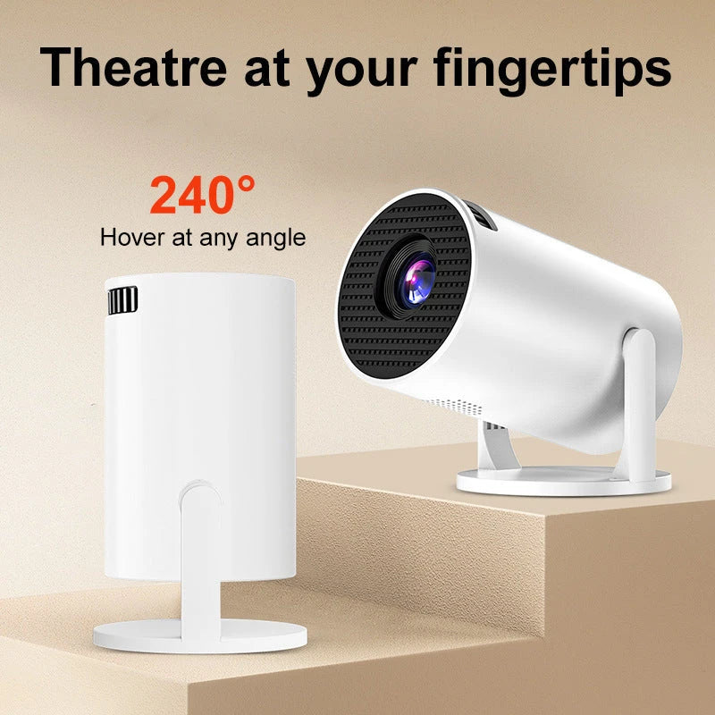 Proyector Portátil Inalámbrico de hasta 60” | Cine en Casa y Exteriores