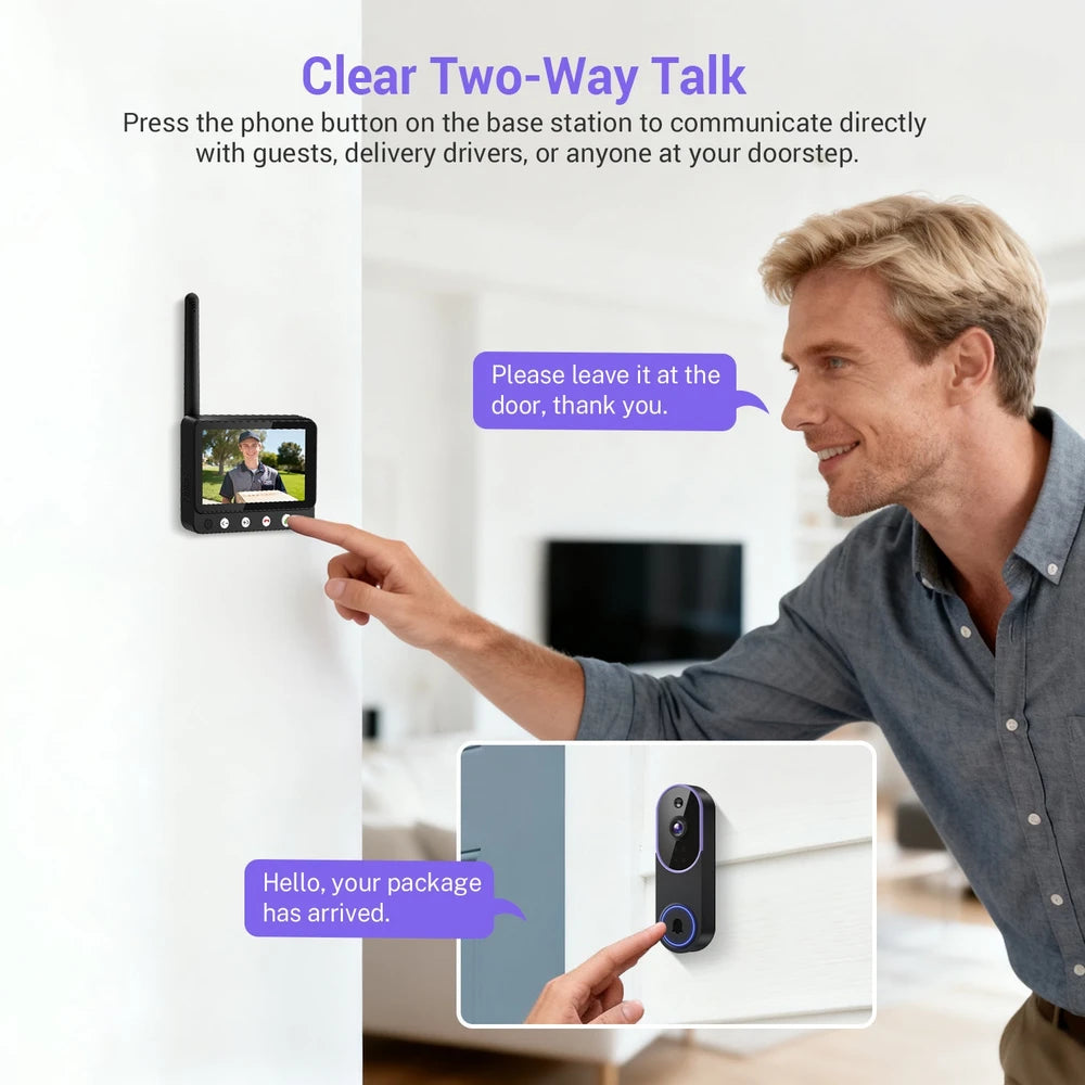 Timbre Inteligente con Cámara WiFi | Monitorea tu Entrada desde el Celular