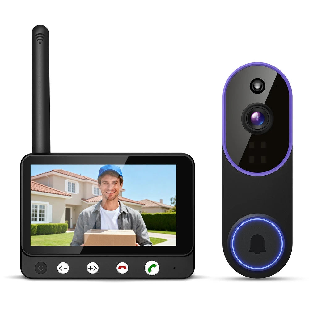 Timbre Inteligente con Cámara WiFi | Monitorea tu Entrada desde el Celular