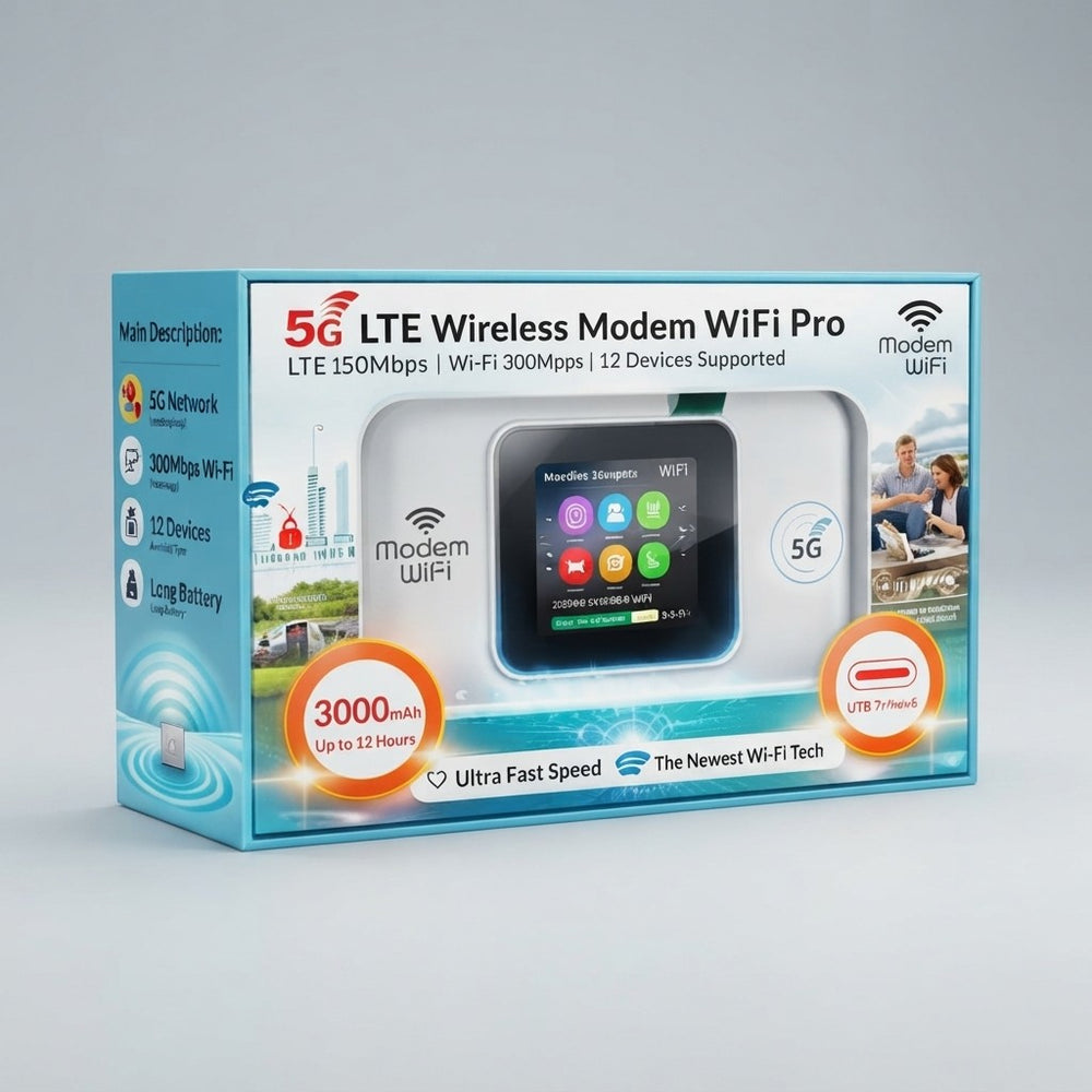 Módem Inalámbrico WiFi Pro 5G