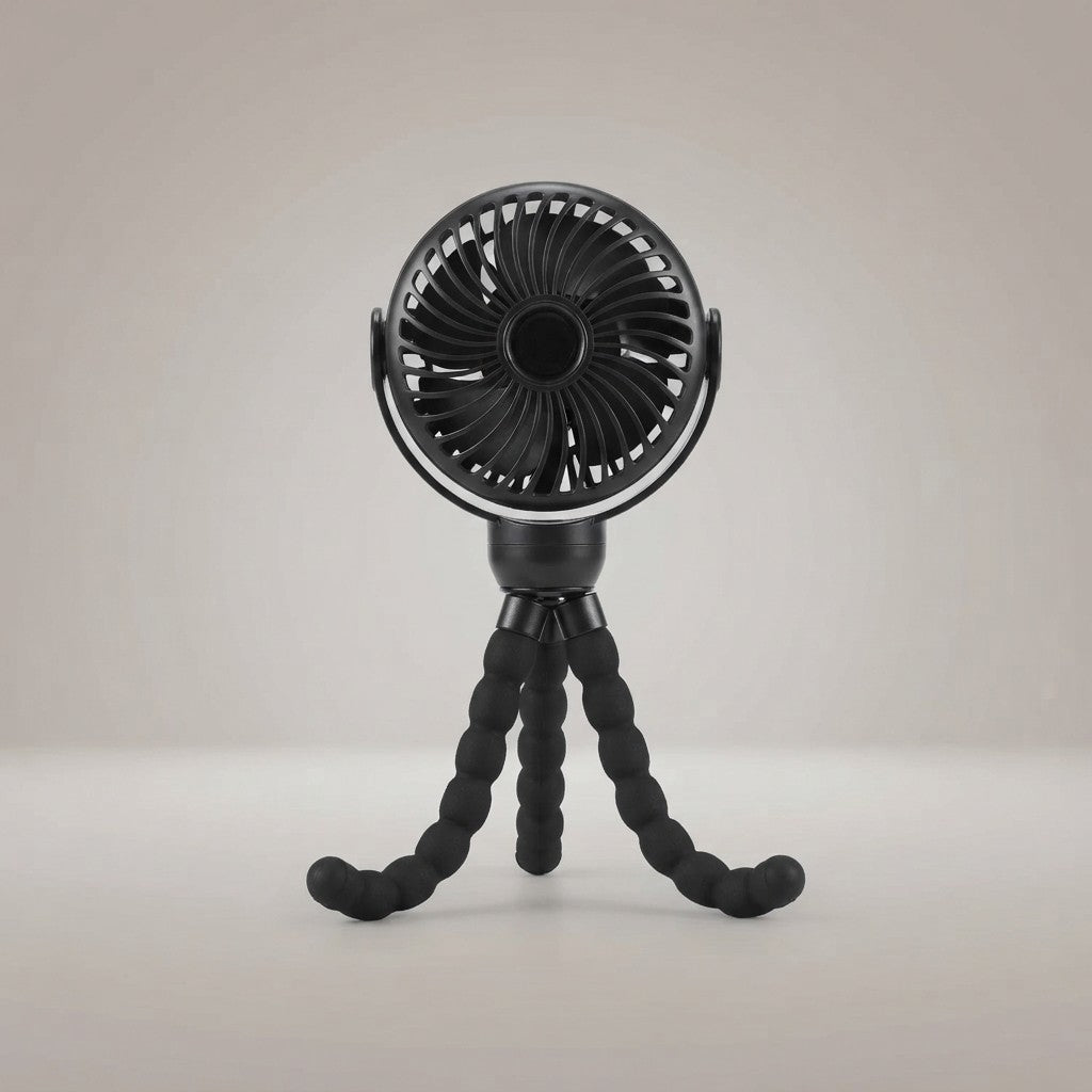 Mini Ventilador Portátil 3 Velocidades para Cochecito | Recargable USB