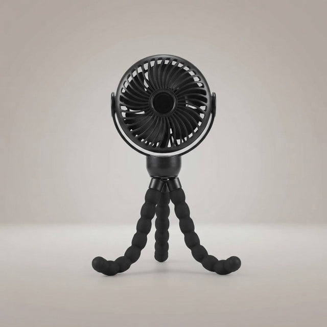 Mini Ventilador Portátil 3 Velocidades para Cochecito | Recargable USB