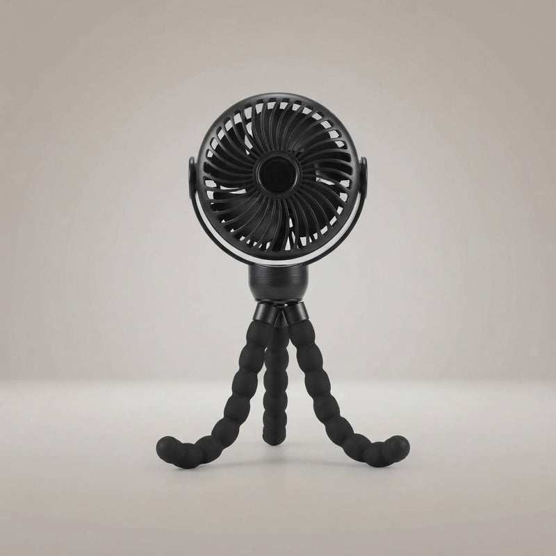 Mini Ventilador Portátil 3 Velocidades para Cochecito | Recargable USB