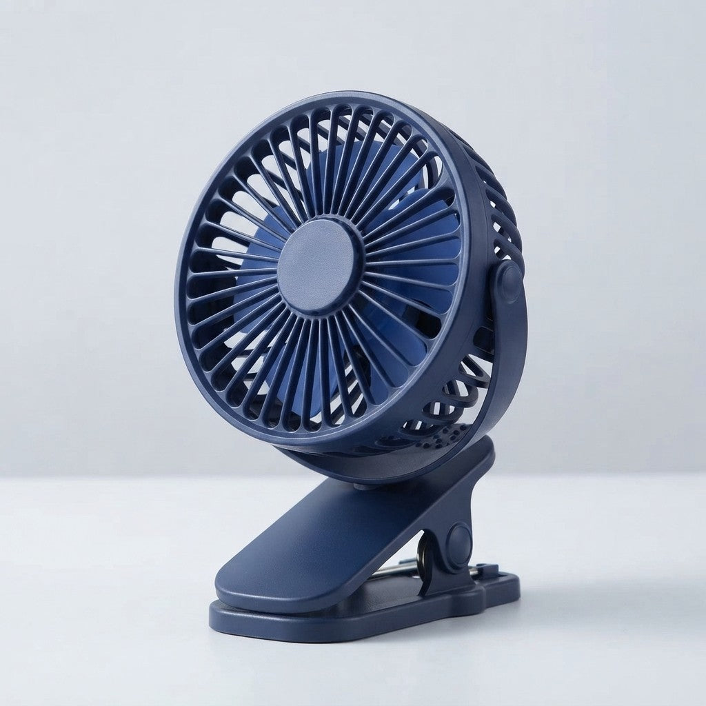 Ventilador Portátil de Mesa | Compacto, Recargable y Ajustable