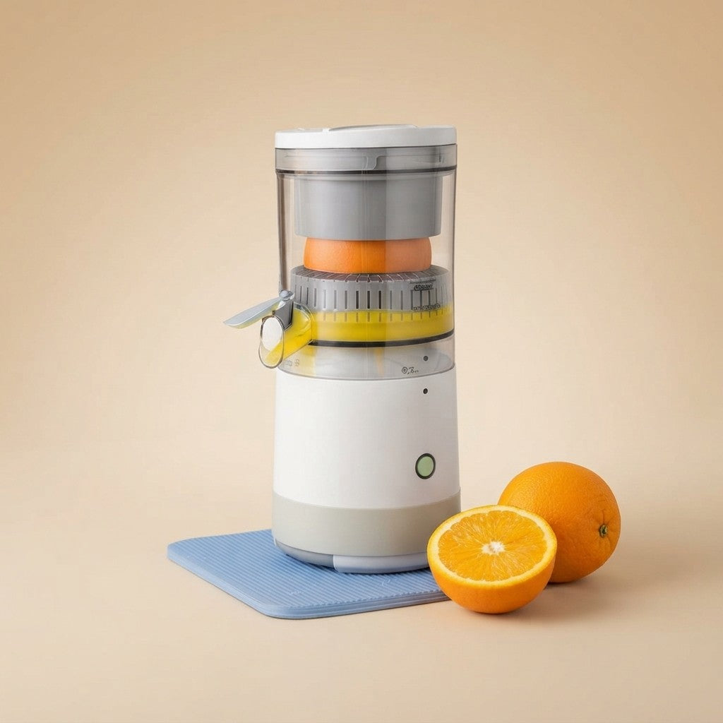 Exprimidor Eléctrico Portátil de Frutas | Jugo Fresco Fácil y Rápido