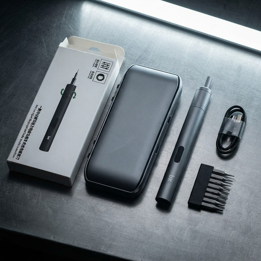 Destornillador Eléctrico de Precisión Recargable con Kit de Puntas