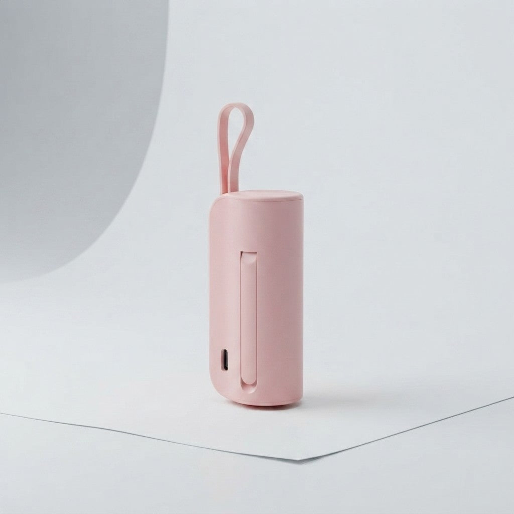Mini Power Bank Portátil de Conexión Directa | Compacto y Recargable