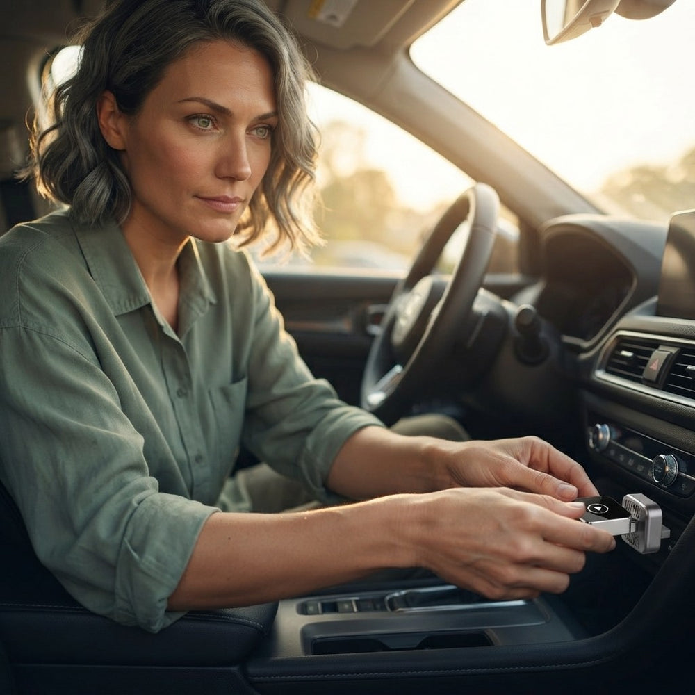 Adaptador Inalámbrico CarPlay y Android Auto 2 en 1