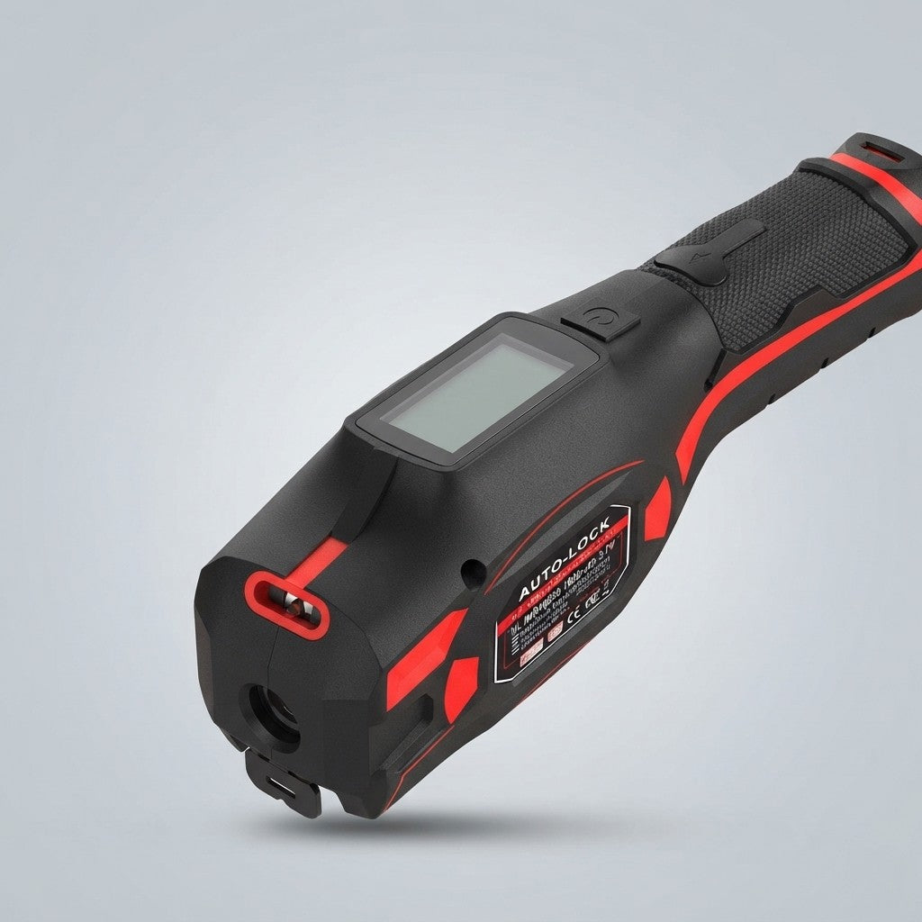 Cinta Métrica Digital Recargable de 5 m con Doble Guía Láser